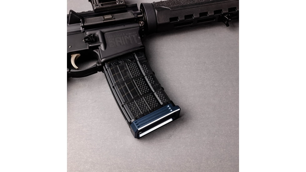 Lockstep Arms Lancer L5AWM Flat Base Plate, Gray, LA-AR15-101-GRY-0RD