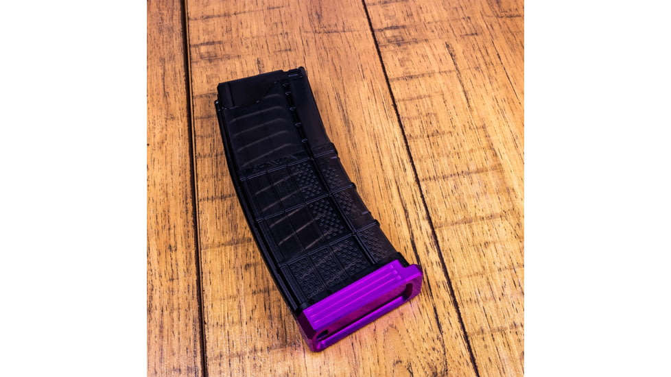 Lockstep Arms Lancer L5AWM Flat Base Plate, Purple, LA-AR15-101-PUR-0RD