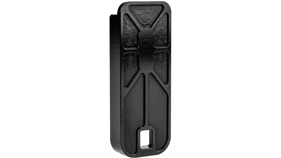 Lockstep Arms Lancer L5AWM Slim Base Plate, Black, LA-AR15-117-BLK-0RD
