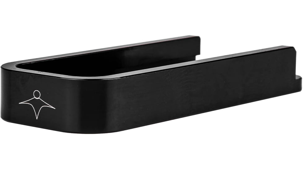 Lockstep Arms Lancer L5AWM Slim Base Plate, Black, LA-AR15-117-BLK-0RD