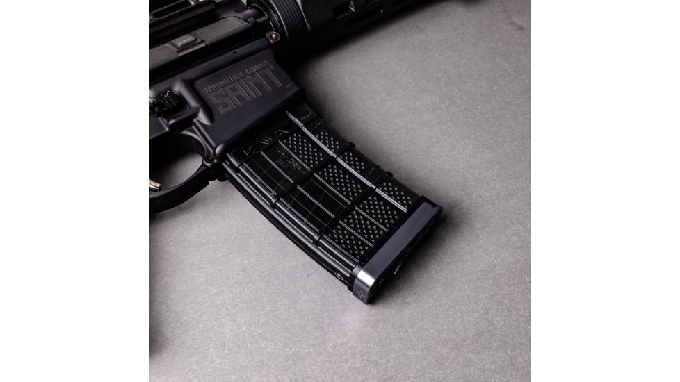 Lockstep Arms Lancer L5AWM Slim Base Plate, Gray, LA-AR15-117-GRY-0RD