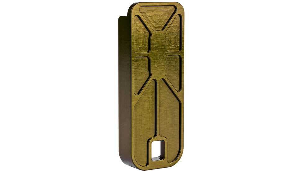 Lockstep Arms Lancer L5AWM Slim Base Plate, OD Green, LA-AR15-117-ODG-0RD