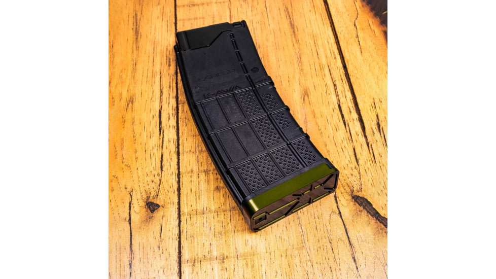 Lockstep Arms Lancer L5AWM Slim Base Plate, OD Green, LA-AR15-117-ODG-0RD