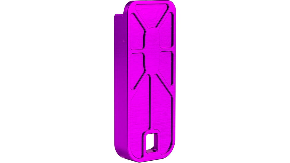 Lockstep Arms Lancer L5AWM Slim Base Plate, Purple, LA-AR15-117-PUR-0RD