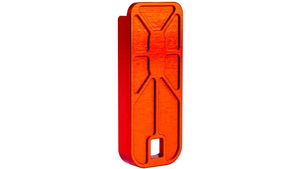 Lockstep Arms Lancer L5AWM Slim Base Plate, Red, LA-AR15-117-RED-0RD