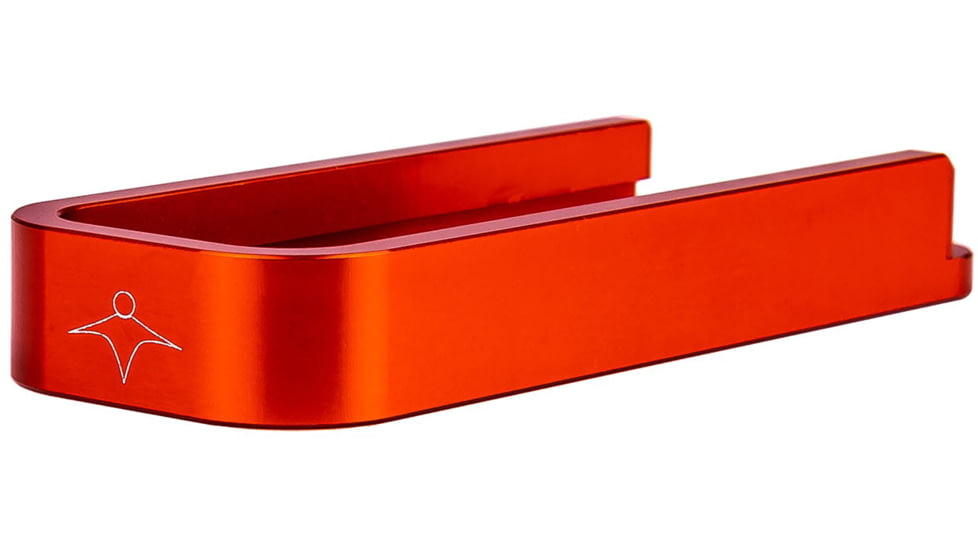 Lockstep Arms Lancer L5AWM Slim Base Plate, Red, LA-AR15-117-RED-0RD