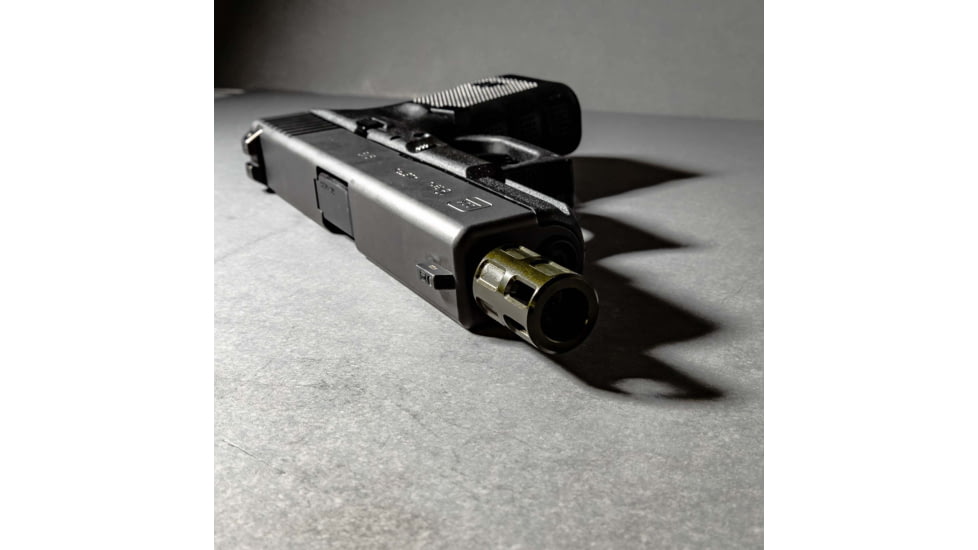 EDEMO Lockstep Arms Micro Compensator, 1/2-28 Thread, Aluminum, OD Green, LA-GLK-1150-ODG, EDEMO1