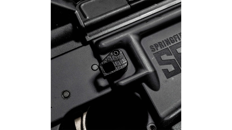Lockstep Arms Oversized AR Magazine Release, Anodized, Black, LA-AR15-150-BLK