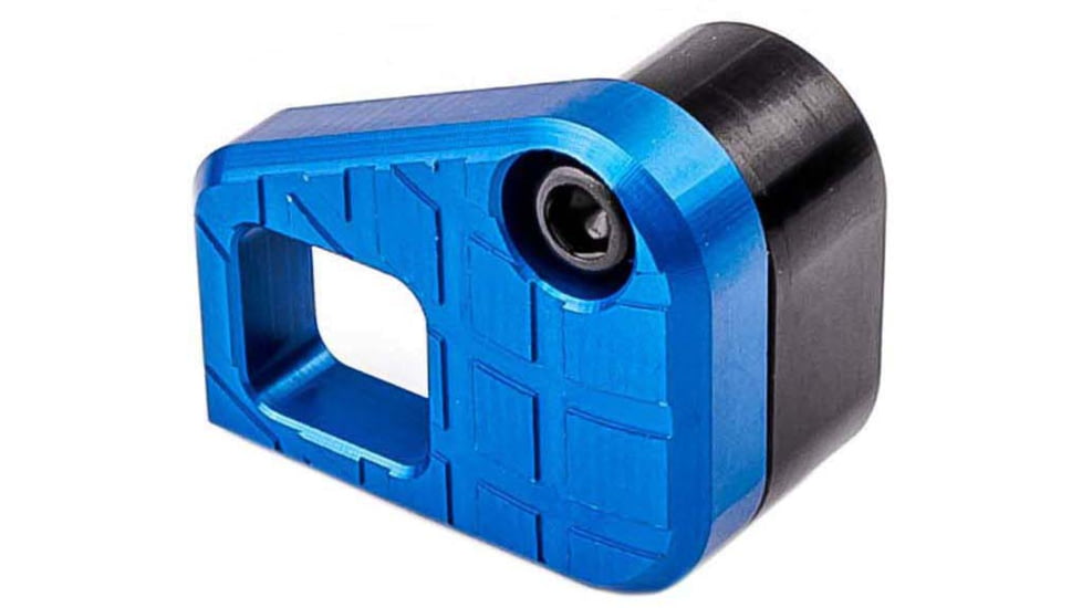 Lockstep Arms Oversized AR Magazine Release, Anodized, Blue, LA-AR15-150-BLU