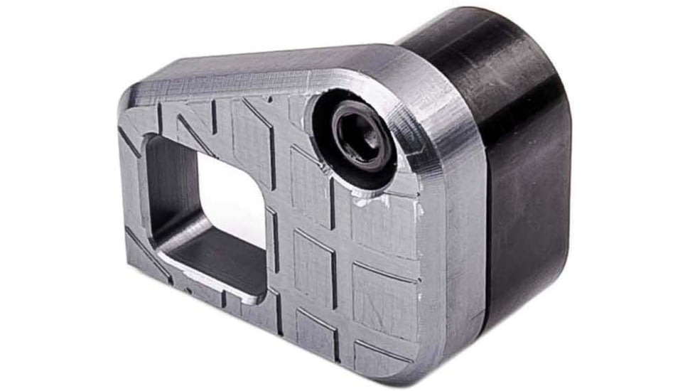 Lockstep Arms Oversized AR Magazine Release, Anodized, Gray, LA-AR15-150-GRY