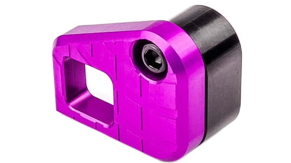 Lockstep Arms Oversized AR Magazine Release, Anodized, Purple, LA-AR15-150-PUR