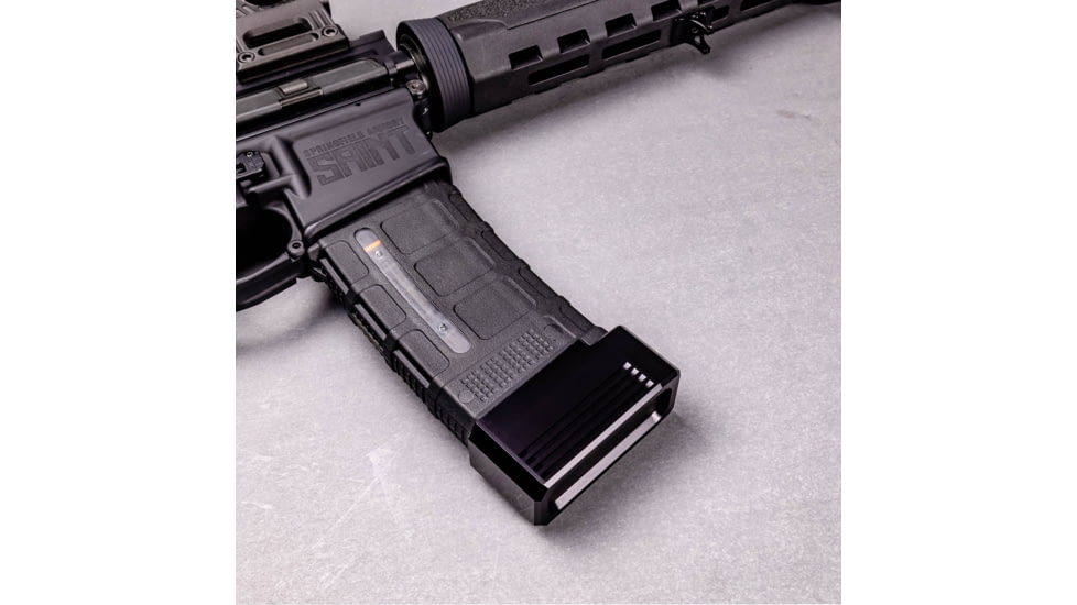 Lockstep Arms PMAG GEN M3 AR15 Base Plate, Black, LA-AR15-111-BLK-5RD