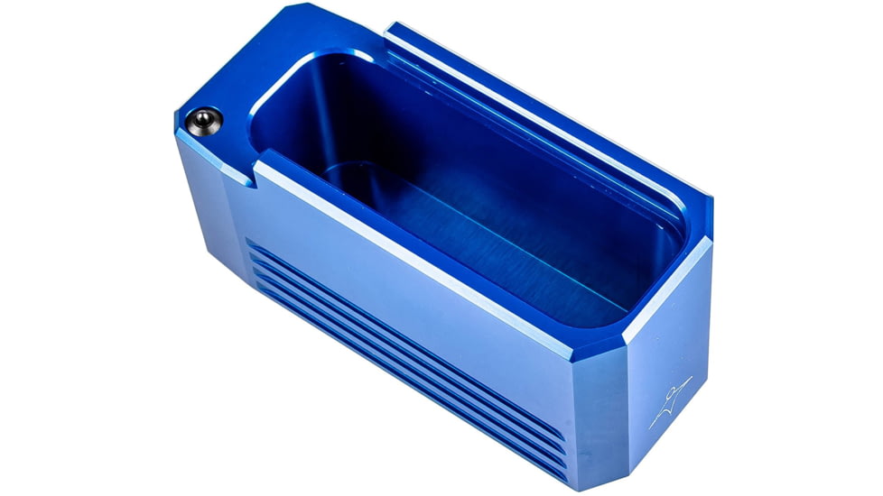 Lockstep Arms PMAG GEN M3 AR15 Base Plate, Blue, LA-AR15-111-BLU-5RD