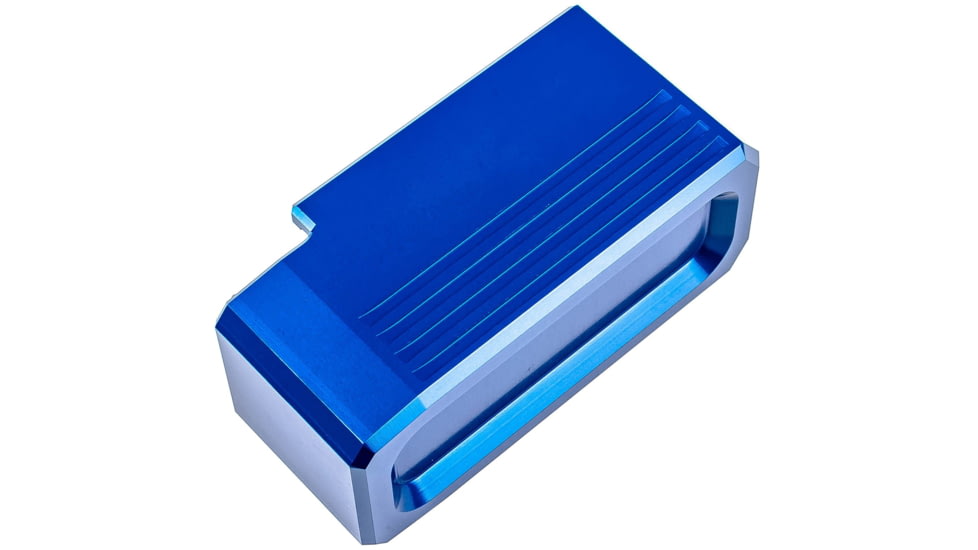 Lockstep Arms PMAG GEN M3 AR15 Base Plate, Blue, LA-AR15-111-BLU-5RD