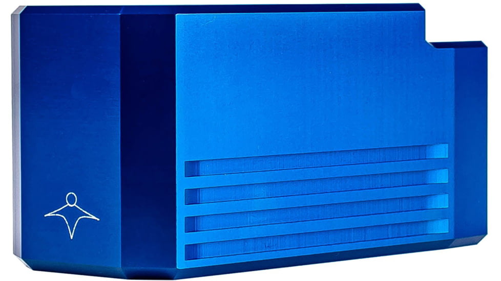 Lockstep Arms PMAG GEN M3 AR15 Base Plate, Blue, LA-AR15-111-BLU-5RD