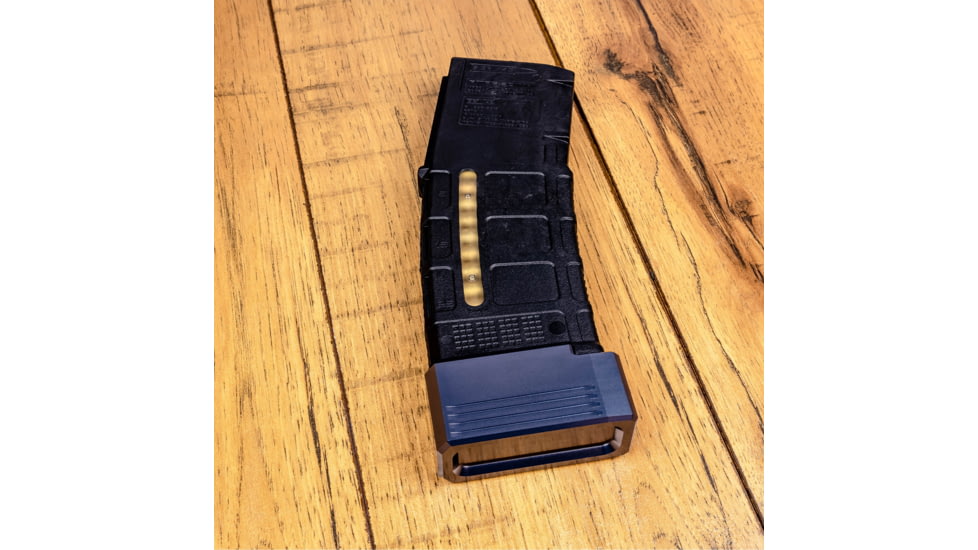 Lockstep Arms PMAG GEN M3 AR15 Base Plate, Gray, LA-AR15-111-GRY-5RD