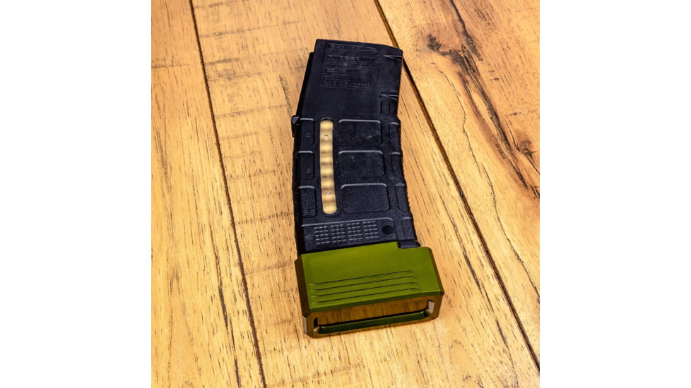 Lockstep Arms PMAG GEN M3 AR15 Base Plate, OD Green, LA-AR15-111-ODG-5RD