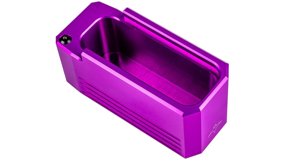 Lockstep Arms PMAG GEN M3 AR15 Base Plate, Purple, LA-AR15-111-PUR-5RD