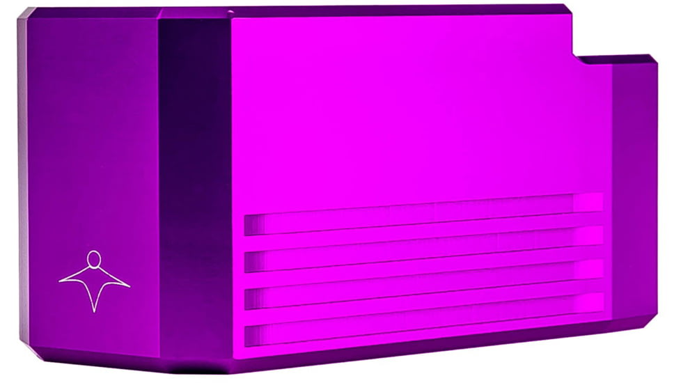 Lockstep Arms PMAG GEN M3 AR15 Base Plate, Purple, LA-AR15-111-PUR-5RD