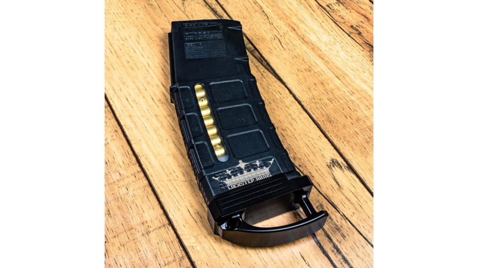 Lockstep Arms PMAG GEN M3 AR15 Base Plate Ranger +0-Round, Anodized, Black, LA-AR15-106-BLK