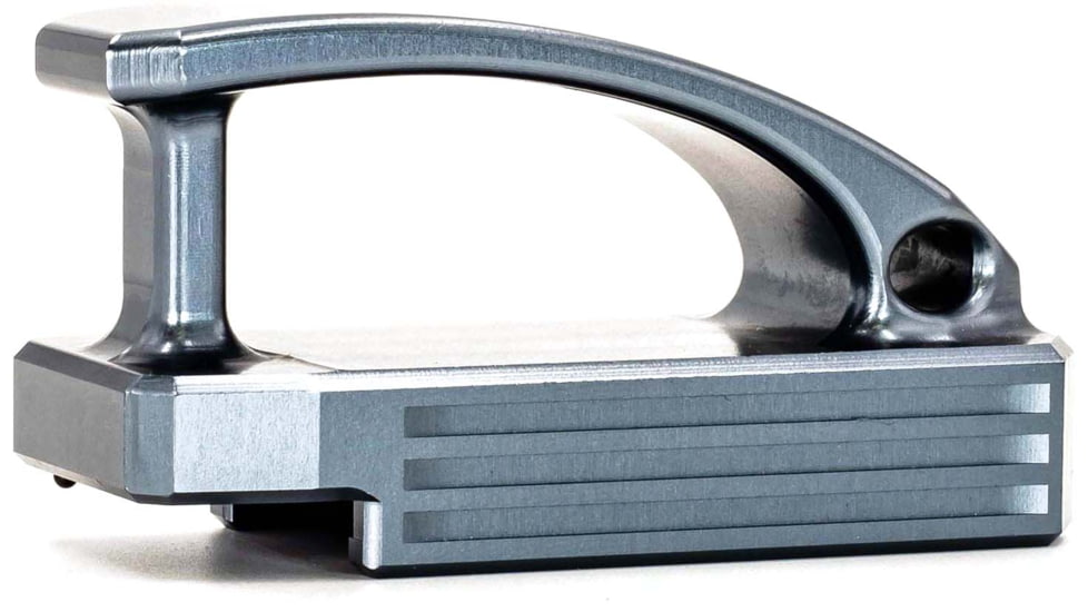 Lockstep Arms PMAG GEN M3 AR15 Base Plate Ranger +0-Round, Anodized, Gray, LA-AR15-106-GRY