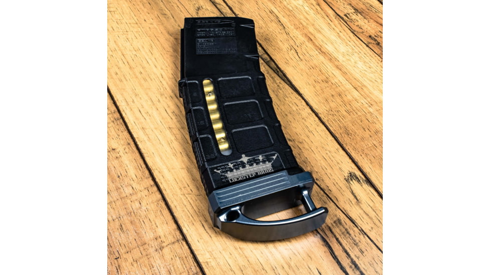 Lockstep Arms PMAG GEN M3 AR15 Base Plate Ranger +0-Round, Anodized, Gray, LA-AR15-106-GRY