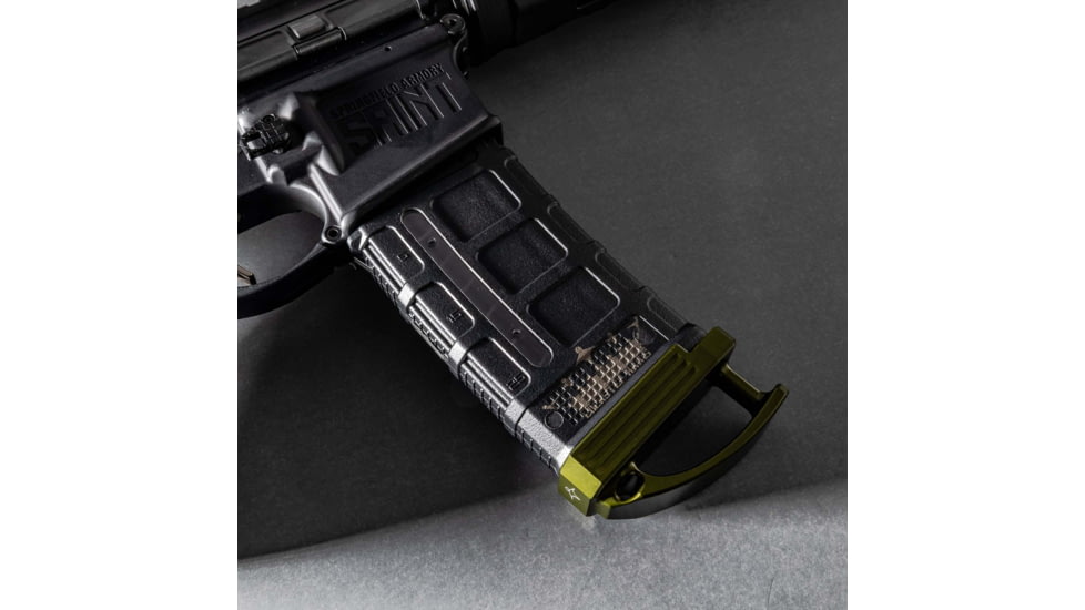 Lockstep Arms PMAG GEN M3 AR15 Base Plate Ranger +0-Round, Anodized, OD Green, LA-AR15-106-ODG