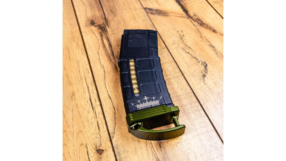 Lockstep Arms PMAG GEN M3 AR15 Base Plate Ranger +0-Round, Anodized, OD Green, LA-AR15-106-ODG