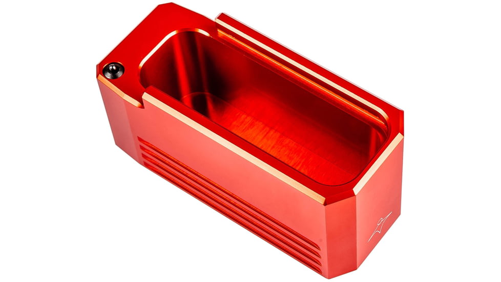 Lockstep Arms PMAG GEN M3 AR15 Base Plate, Red, LA-AR15-111-RED-5RD