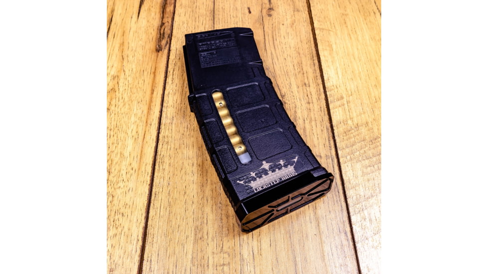 Lockstep Arms PMAG GEN M3 AR15 Slim Base Plate, Black, LA-AR15-116-BLK-0RD