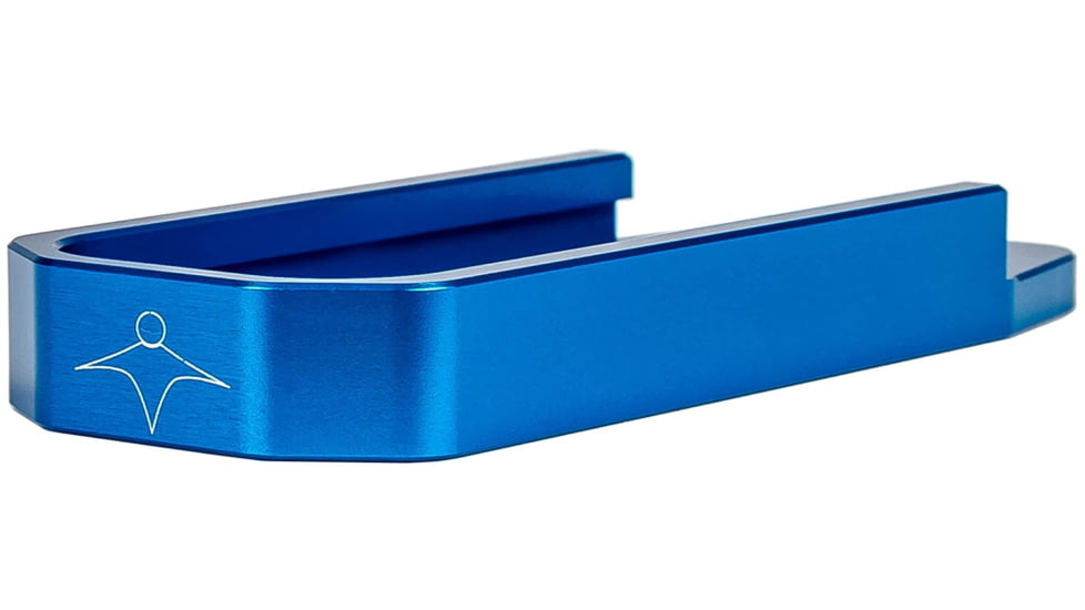 Lockstep Arms PMAG GEN M3 AR15 Slim Base Plate, Blue, LA-AR15-116-BLU-0RD