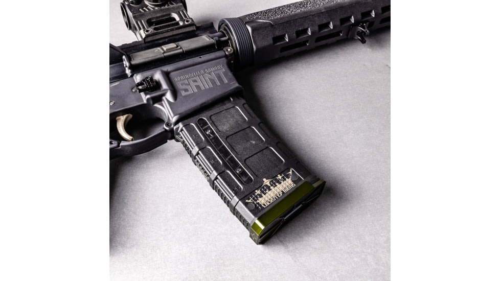 Lockstep Arms PMAG GEN M3 AR15 Slim Base Plate, OD Green, LA-AR15-116-ODG-0RD