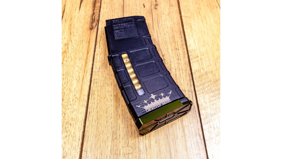 Lockstep Arms PMAG GEN M3 AR15 Slim Base Plate, OD Green, LA-AR15-116-ODG-0RD