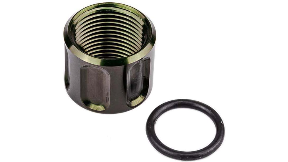 Lockstep Arms Thread Protector, 1/2-28 Thread, OD Green, LA-GLK-1100-ODG