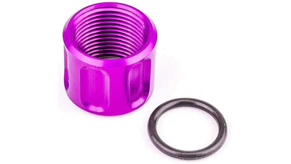 Lockstep Arms Thread Protector, 1/2-28 Thread, Purple, LA-GLK-1100-PUR