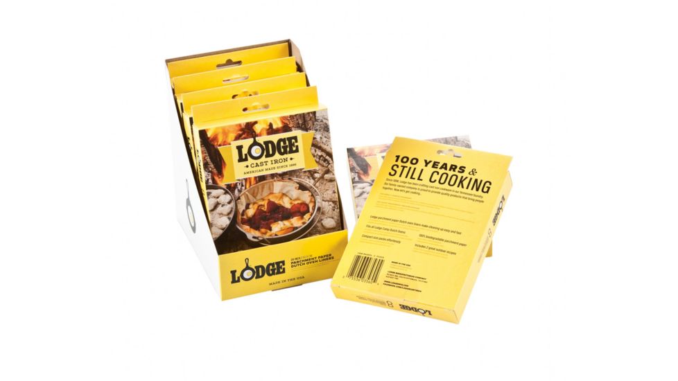 Lodge Set of 8 Parchment Paper Dutch Oven Liners, 20 in, A5DOL