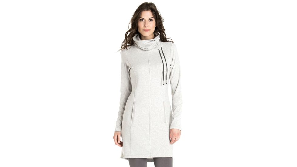 Lole Call Me Dress - Women's-Warm Grey Heather-Medium