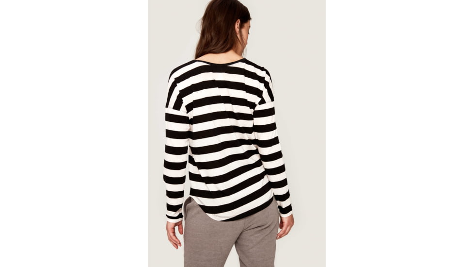 Lole Dagna Top, Black And White Stripe, Small LSW2367-N598-S