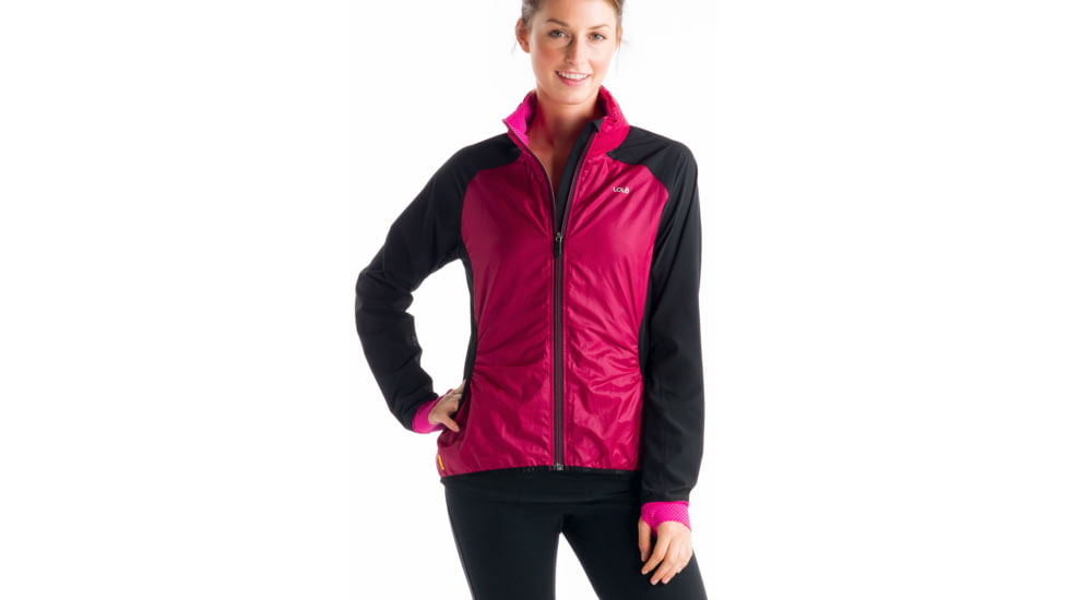 Lole Delightful 3 Jacket - Women's-Red Sea Tonal Plaid-Small