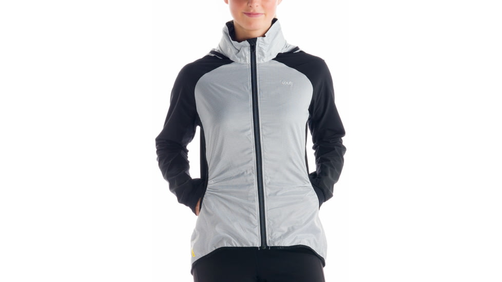 Lole Delightful 3 Jacket - Women's-White Tonal Plaid-X-Small