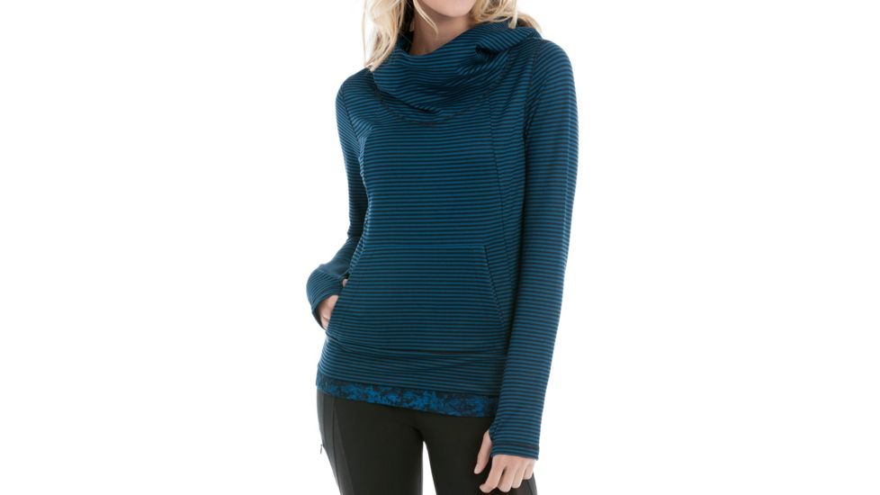 Lole Esma Hoodie - Women's-Marine Stripe-Medium