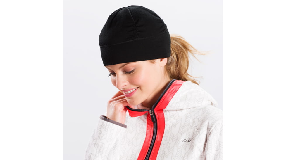 Lole Famous 2 Beanie - Womens-Black Stripe