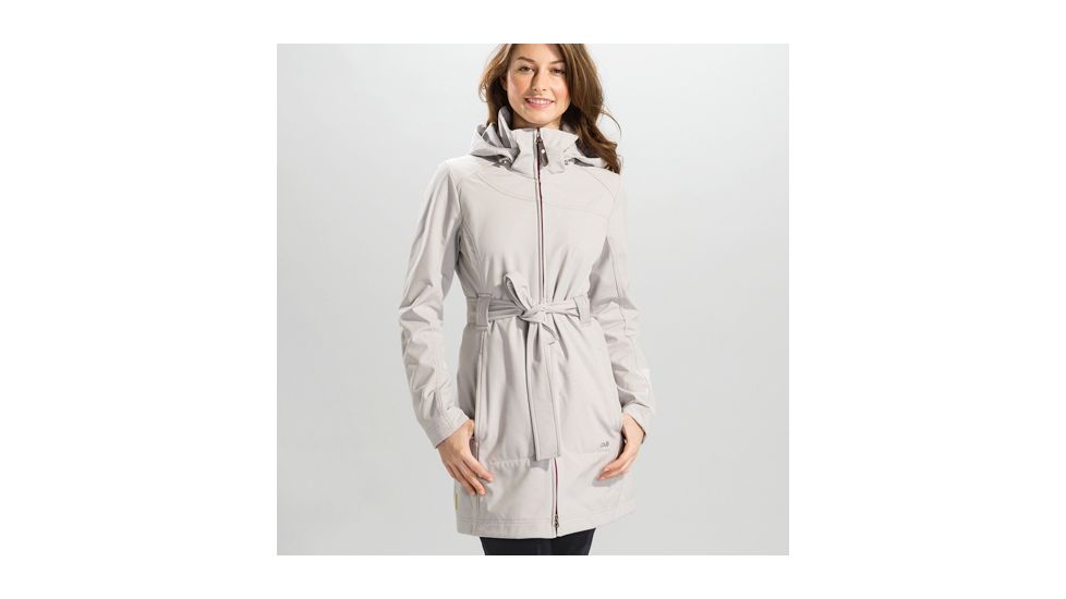 Lole Glowing Jacket - Women's -Light Grey Embossed-Small