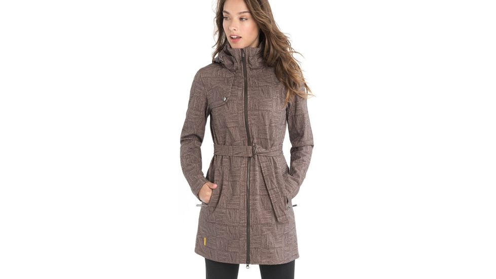 Lole Glowing Jacket - Womens -Hot Coco/Cornfield-Small