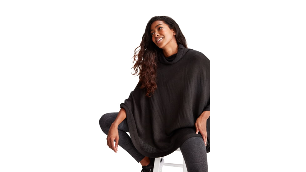 Lole Iverness Poncho - Womens, Black, One Size, LSW3468-N101-O/S