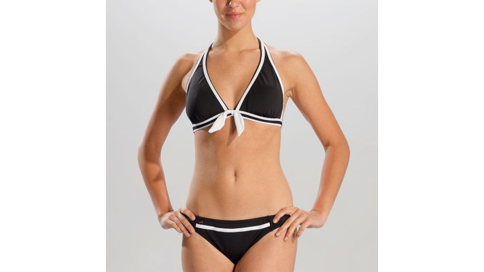 Lanai Halter Top - Womens -Large-Black