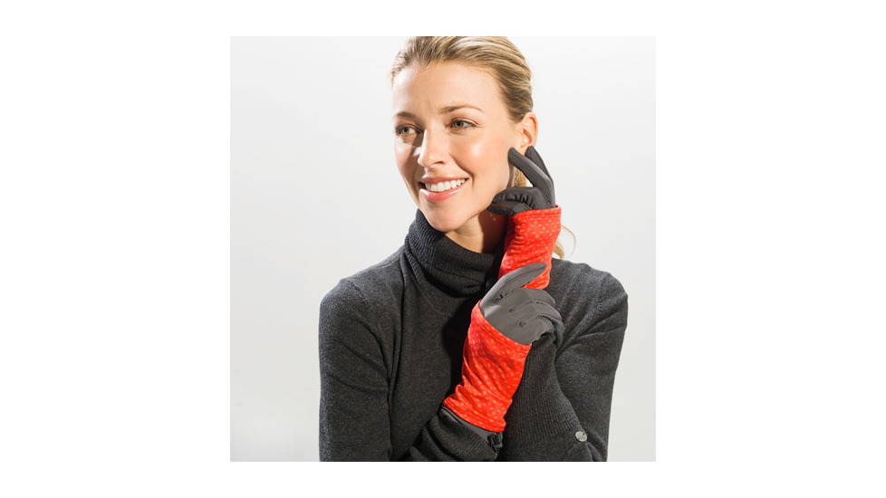 Lole Love Gloves - Women's-Moonlight/Cayenne-Large