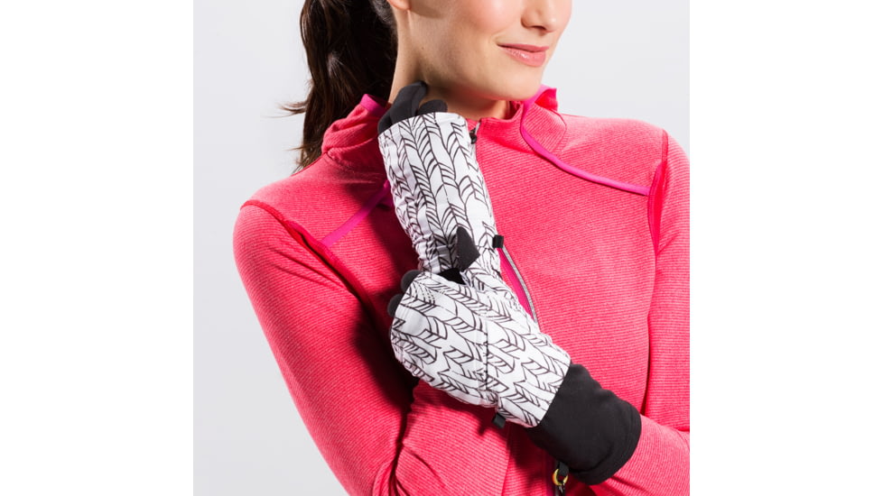 Lole Love Gloves - Women's-Tango/White-Small