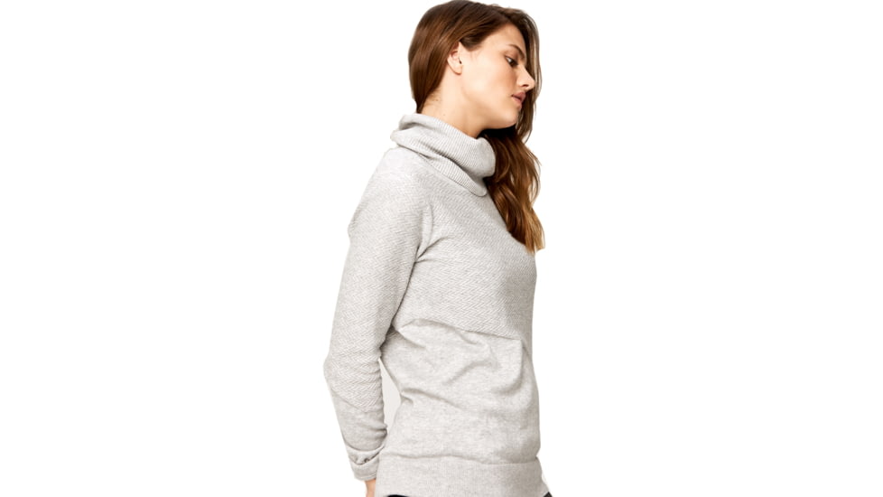 Lole Madeleine Sweater, Light Grey Heather, Large, LSW2491-G178-L