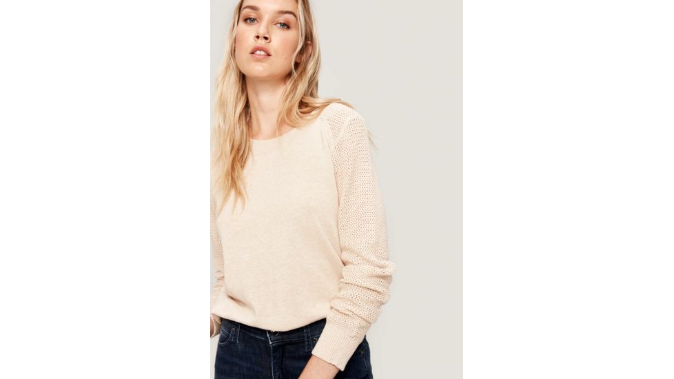 Lole Mona Sweater, Oatmeal Heather, Medium LSW2527-E212-M